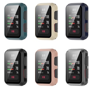 ฝาครอบเคส และกระจกนิรภัยกันรอยหน้าจอ สําหรับ Huawei Watch D Frame คุณภาพสูง PC Slim อุปกรณ์เสริมป้องกัน