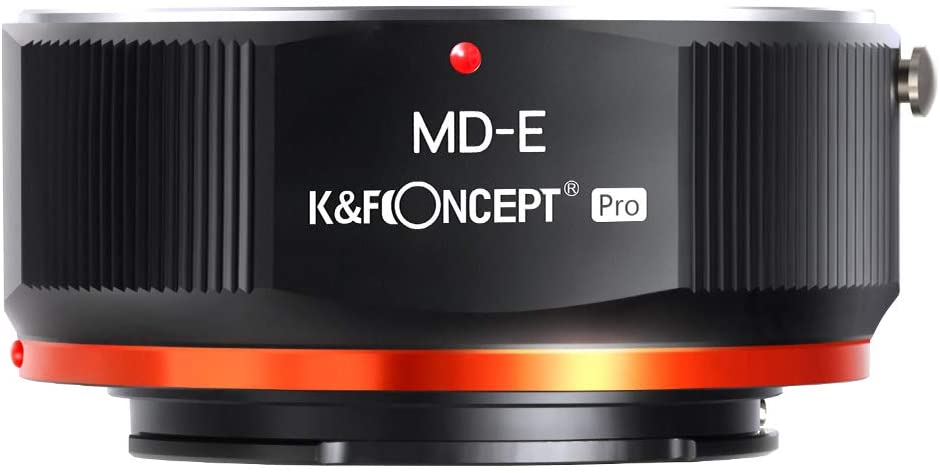 K&f อะแดปเตอร์เมาท์เลนส์กล้อง EOS เป็น E เมาท์เลนส์ Canon EF EF-S เป็นเมาท์ E NEX พร้อมเคลือบเงา สําหรับ Sony A6000 A6400 A7II A5100 A7 A7RIII