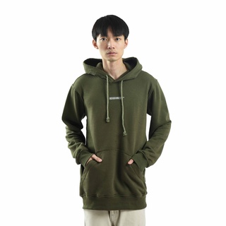 Roughneck H147 เสื้อกันหนาว มีฮู้ด ลาย Army Mini Sig สีขาว