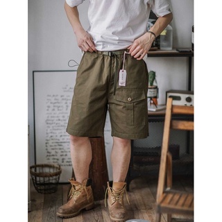 RS Multi Pockets Shorts  กางเกงขาสั้นเอวยืดมีเข็มขัดในตัว มีกระเป๋าทั้งหมด 6ใบ