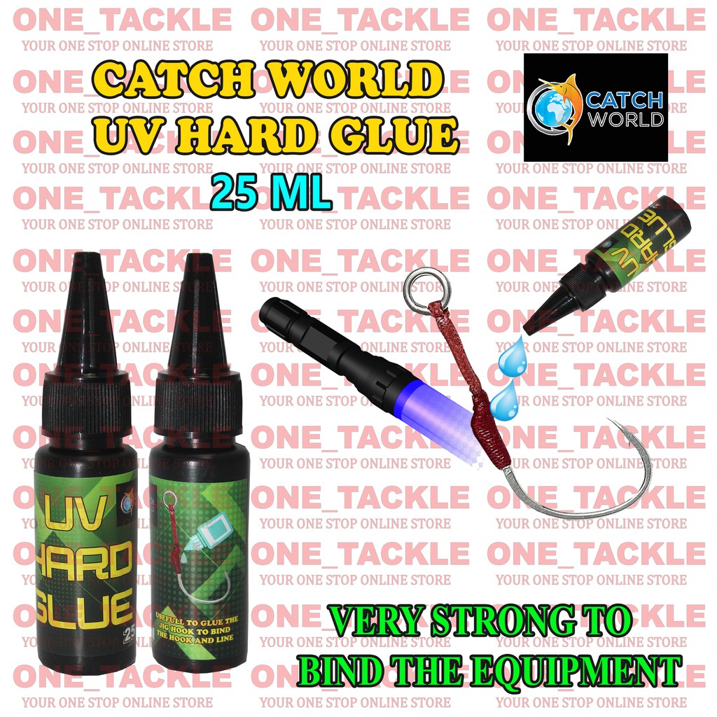 Catch World UV Hard Glue 25ml / GAM UV
