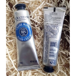 ครีมทามือ ล็อกซิทาน LOCCITANE /L’Occitane Shea Butter Hand Cream for Dry Skin 30 ml (Exp.05/2025)