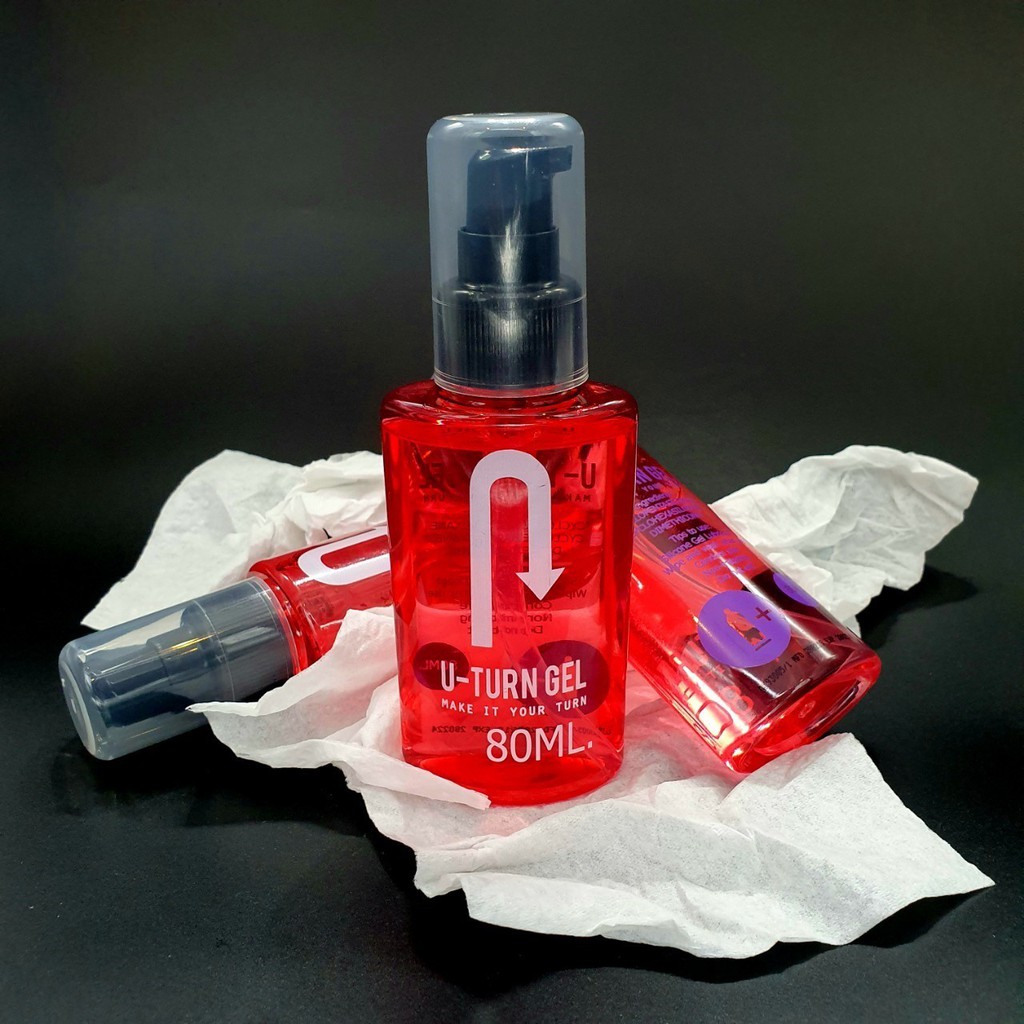 ขวด Uturn Gel ยูเทิร์นเจล เจลหล่อลื่นสูตรซิลิโคน silicone ลื่นต่อเนื่อง ยาวนาน ไม่ต้องเติม นำเข้าจาก