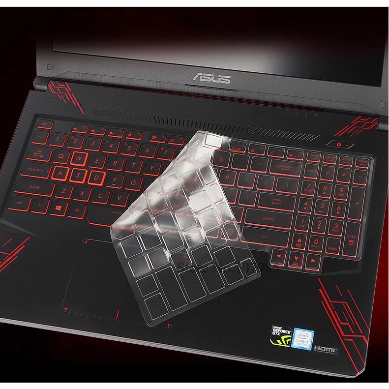ฝาครอบป้องกันคีย์บอร์ด TPU - Asus TUF ROG FX504 FX505 GL503 GL704