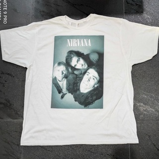 เสื้อยืดแฟชั่น เสื้อวง Nirvana lookup ลิขสิทธิ์แท้ปี 2012