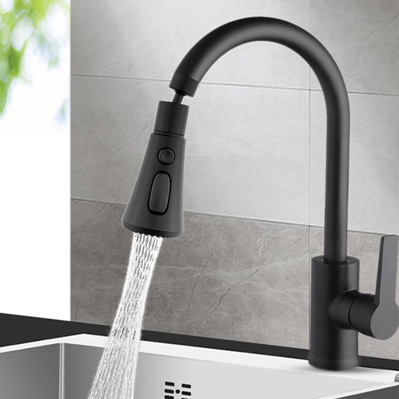 ก๊อกน้ําอ่างล้างจาน 3 โหมด หัวพ่นสารเคมี ป้องกันการกระเด็น บูสเตอร์ หัวฉีดกรอง พวยกาเปลี่ยน ประหยัดน้ํา 360° หมุนได้ ยืดหยุ่น เคลื่อนย้ายได้ - รูปที่ 6