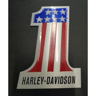 Pate Harley Dividson งาน อลูมิเนียมบาง 12 cm