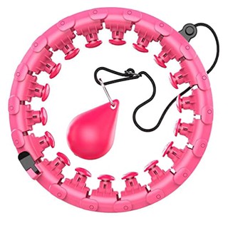 ฮูล่าฮูป Hula hoop adjustable massage ล๊อกเอว ออกกำลังกาย