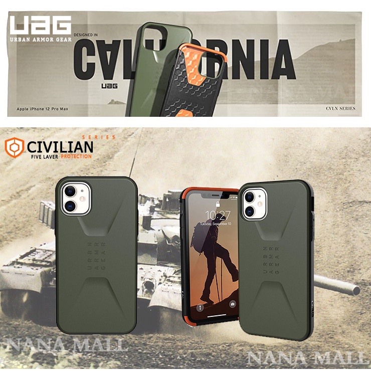 028 @CASE IPHONE เคสUAG เคสกันกระแทก เคสPHONE CASE พร้อมส่งจากไทย IPHONE11 IPHONE12/12Pro 12Promax