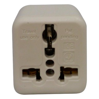 ปลั๊กแปลง ปลั๊กแปลงอเนกประสงค์ 2 ขาแบน TOSHINO AA-006PT ADAPTER AA-006PT