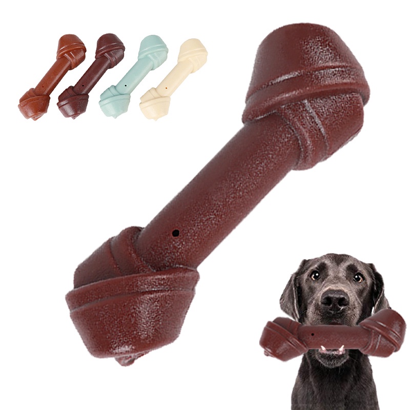 เคี้ยว หมา ของเล่นสำหรับสุนัขขนาดใหญ่ของเล่นสำหรับ ก้าวร้าว  กัดแปรงสีฟันกระดูกของเล่นสำหรับลูกสุนัขแมวสัตว์เลี้ยงอุปกรณ์เสริม