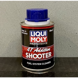 น้ำยาล้างหัวฉีดมอเตอร์ไซค์ Liqui Moly Motorbike 4T additive Shooter  ขนาด 80 ml. Made in Germany