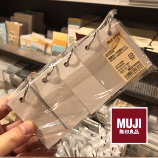 สมุดจดคำศัพท์ มูจิMuji แพ็ค 5 ชิ้น -รับหิ้วร้านมูจิ ของแท้