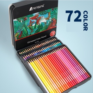 (PS-2072) ดินสอสีไม้ 72 สี พร้อมส่ง สีไม้ กล่องดีบุก PENSING Color Pencil