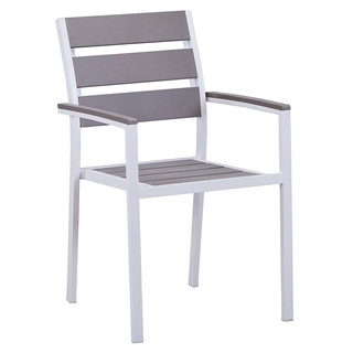 4-SEAT PATIO SET SPRING ARTEMIS WHITE/GREY เก้าอี้  ARTEMIS สีขาว/เทา โต๊ะและเก้าอี้ เฟอร์นิเจอร์นอกบ้าน สวนและอุปกรณ์ตก