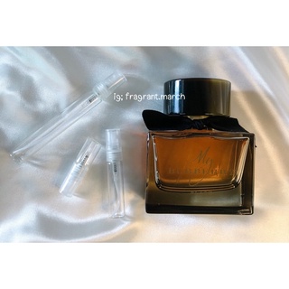 พร้องส่ง แบ่งขายน้ำหอมแบรนด์แท้ 100% My Burberry Black Parfum