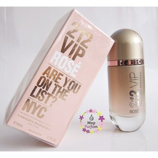 Carolina Herrera 212 VIP Rose Edp For Women 80 ml. ( กล่องซีล )