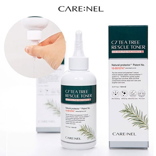 Carenel AHA BHA PHA Natural Tea Tree Rescue Toner 5.41fl.oz / 160ml โทนเนอร์ดูแลรูขุมขน