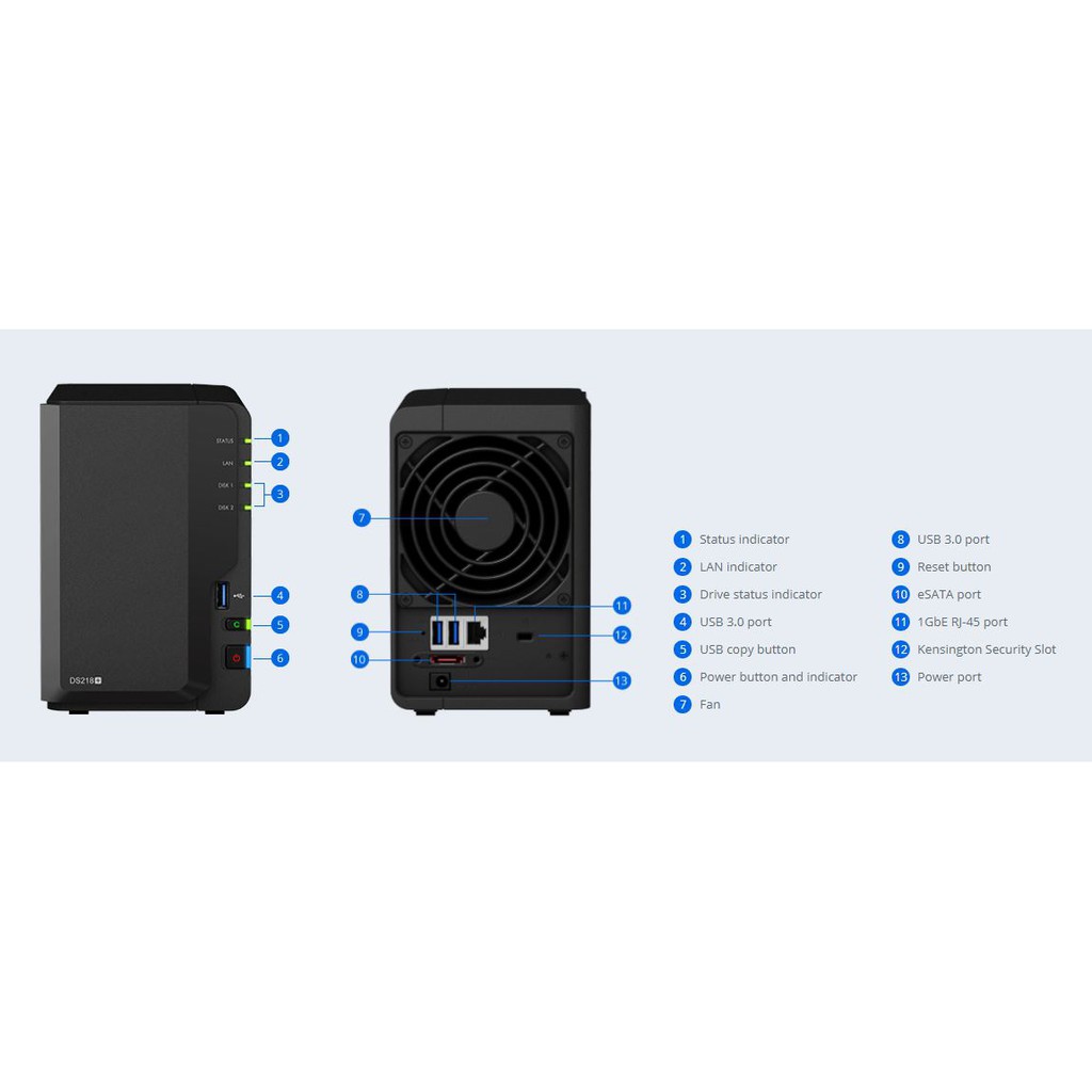 Synology DiskStation DS218+ | Shopee Thailand