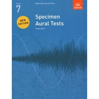 หนังสือดนตรี Specimen Aural Tests Revised 7 Abrsm