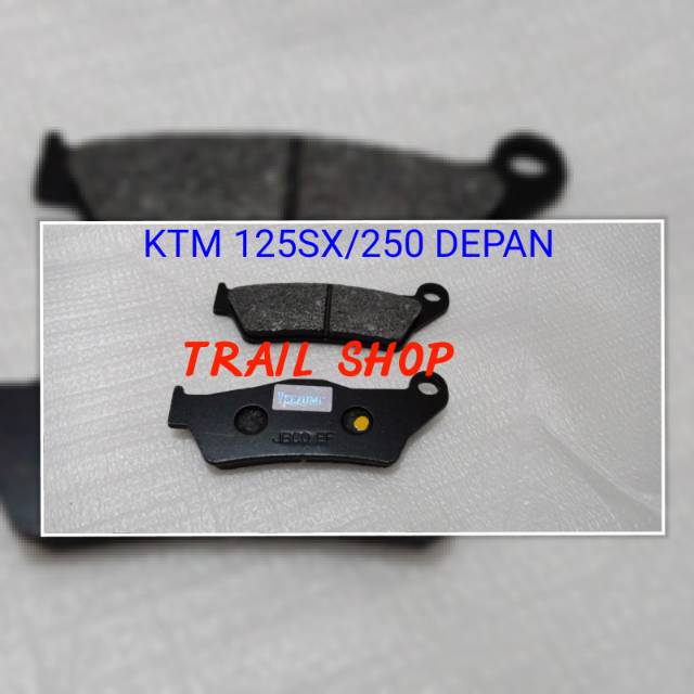 ผ้าเบรคหน้า KTM 125SX/250 ยี่ห้อ vzm racing