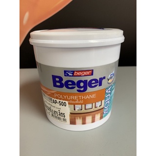 Beger AP-500 รองพื้นไม้ เบเยอร์ แซนดิ้ง ซีลเลอร์ สูตรน้ำ ขนาด 0.875 ลิตร รองพื้นกันยาง อุดร่องเสี้ยน Aqua Sanding Sealer