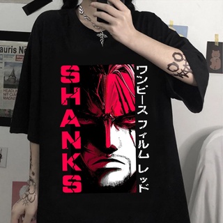 เสื้อยืด แขนสั้น พิมพ์ลาย One Piece สไตล์สตรีทS-5XL