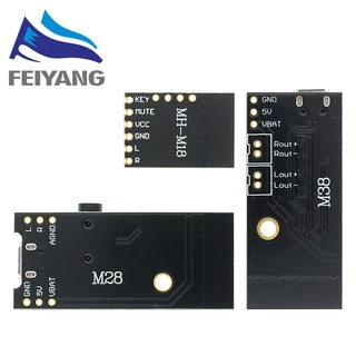 Mh-mx8 สเตอริโอโมดูลรับสัญญาณไร้สายบลูทูธ Mp3 BLT 4.2 Mp3 Lossless DIY M18 M28 M38