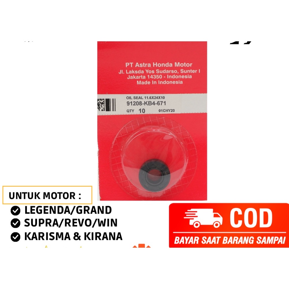 Grand Supra X Grand Karisma Gear Shift Seal KB4 KD287 91208-KB4-671