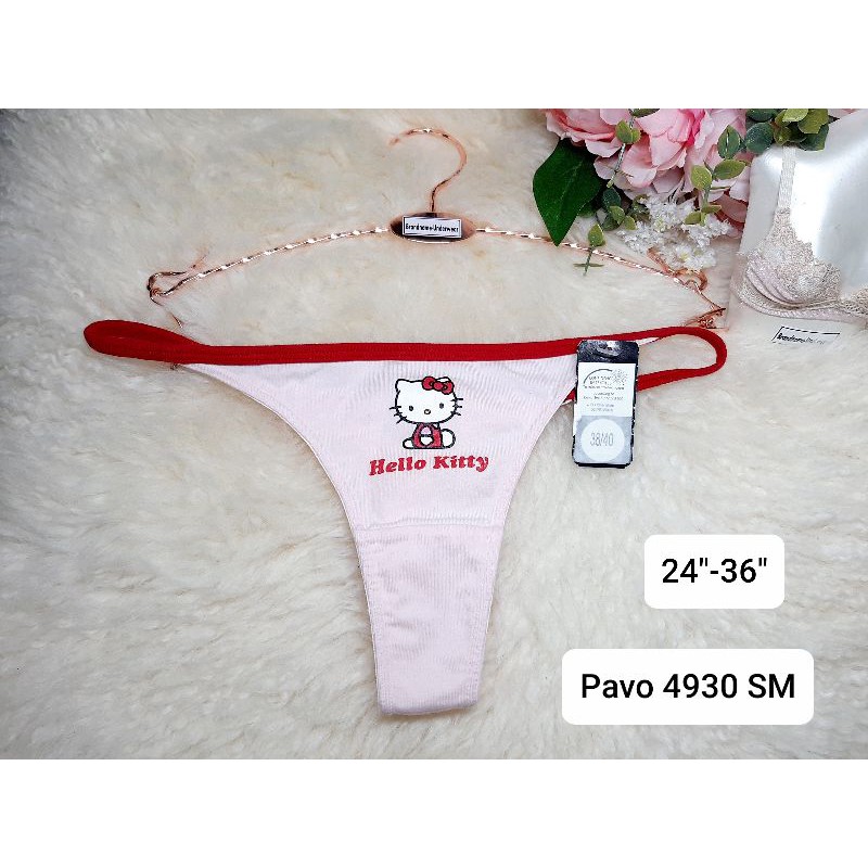 H@M Kitty เติมของ✔️ แบบหน้าร้านอีกเพียบ Size  XXS-2XL  ชุดชั้นใน/จีสตริง 004086
