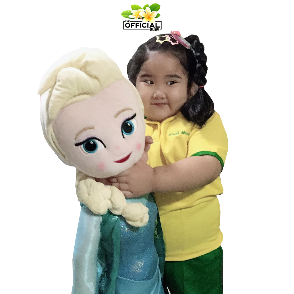 พร้อมส่ง ตุ๊กตาเอลซ่า ขนาด 120 ซม.งานเย็บเนียนมาก เอลซ่า แอนนา frozen 2 doll elsa anna เอวซ่า แอลซ่า