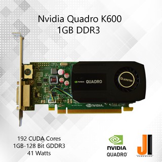 Nvidia Quadro K600 1GB DDR3 (มือสอง)