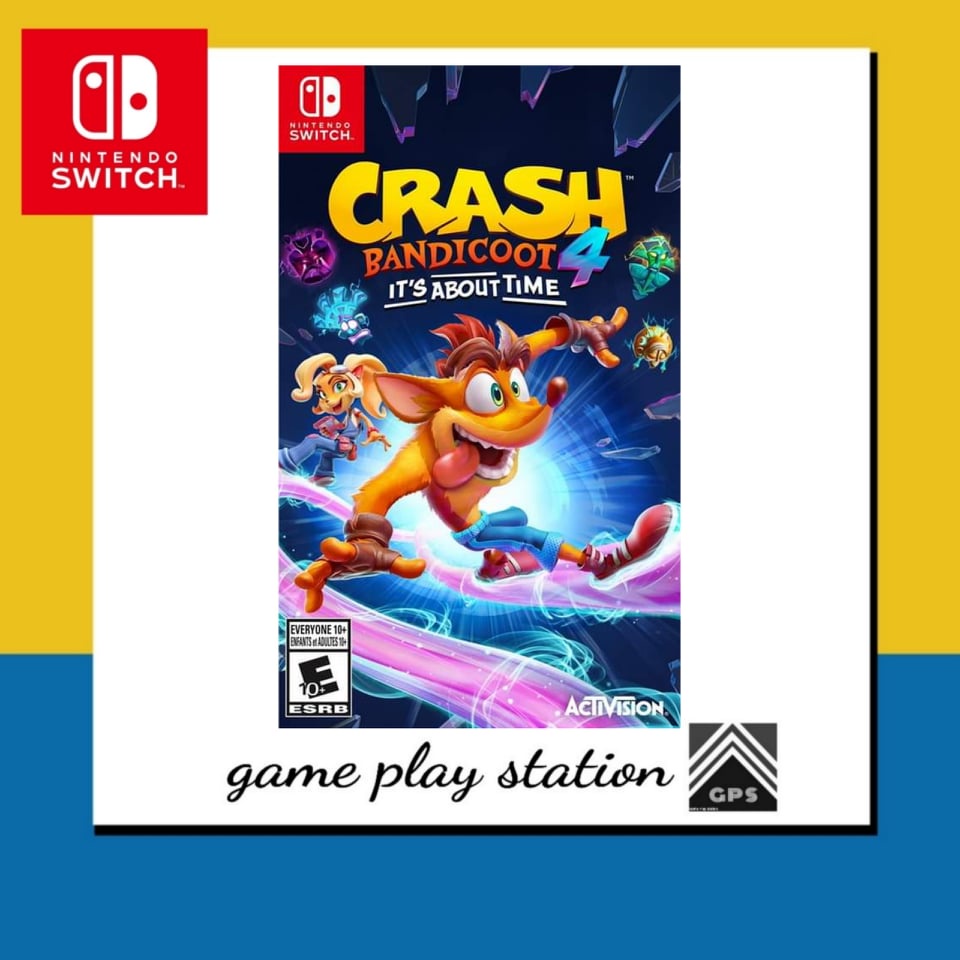 nintendo switch crash bandicoot 4 it's about time  ( engliah )