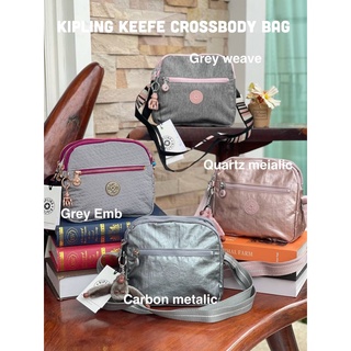 Kipling Keefe Crossbody Bag Code:B11D180465  แบรนด์แท้ 100% งาน Outlet