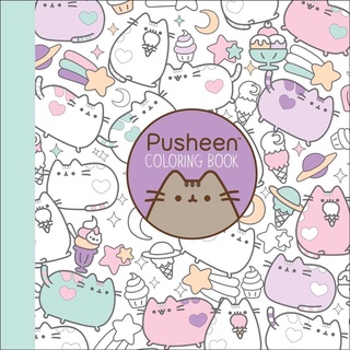 สมุดระบายสี Pusheen แมวตัวอ้วนแสนน่ารัก (หนังสือ Pusheen) by Claire Belton