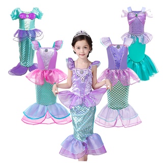 ชุดเดรสคอสเพลย์ นางเงือกน้อย เจ้าหญิงแอเรียล เหมาะกับงานรื่น…