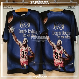 [ RODMAN ] Dennis Rodman The Best Offense @91 (ที่จริงนางเป็น Best Defenseนะ) เสื้อบาส เสื้อวินเทจ papamama vintage