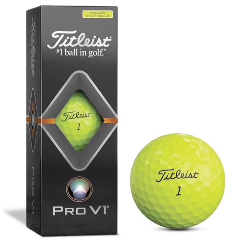 ลูกกอล์ฟมือ 1 Titleist ProV1 New Golf Ball