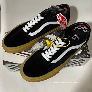 🚩 [เข้าใหม่]  Skate Old Skool Shoes (Black/Gum) เท่สุดไม่ซ้ำใคร ถ่ายจากงานจริง100% สินค้าพร้อมกล่อง มีเก็บปลายทาง