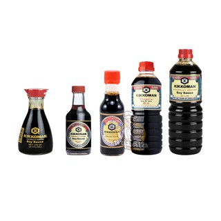 KIKKOMAN คิคโคแมนซอสถั่วเหลืองหมักธรรมชาติ (คีโต) NATURAL BREWED Soy Sauce