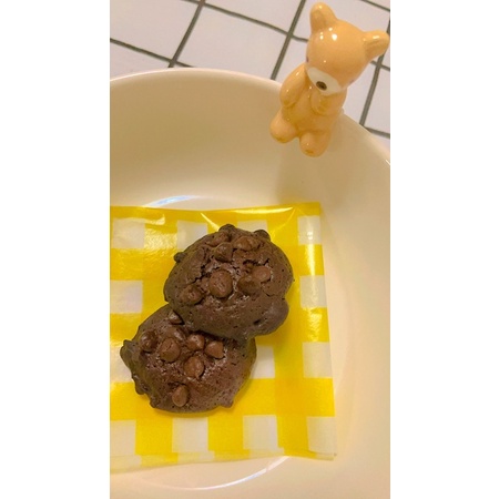 🧸🍫 Brownie cookies🍪🥛
