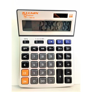 ตราช้าง เครื่องคิดเลข รุ่น L01-12D S จำนวน 1 เครื่อง