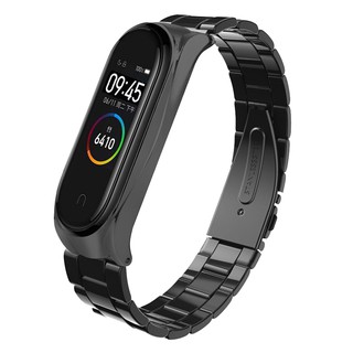 Mi Band 4 Strap Xiaomi Mi Band 4 Wristband Smartwatch Mi band 4 Wrist Bracelet Miband 4 Wrist Strap Metal Stainless