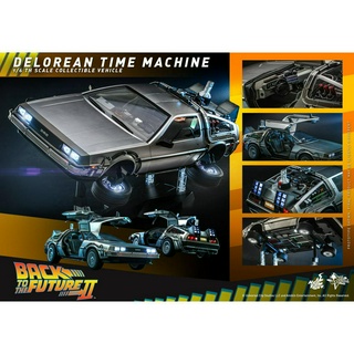 Hot Toys MMS636 1/6 Back to the Future II - DeLorean Time Machine