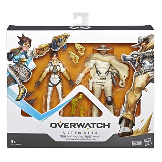 Overwatch Ultimates Series Posh (Tracer) and White Hat (McCree) Skin Dual Pack 6-Inch-Scale สินค้าใหม่ ลิขสิทธิ์แท้