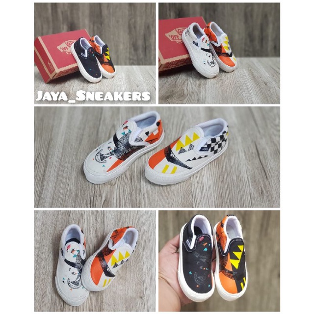 Vans Moma รองเท้าสลิปออนสําหรับเด็ก