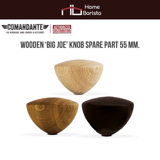 Comandante Knob - **Big Joe** (Natural Wood) 55mm