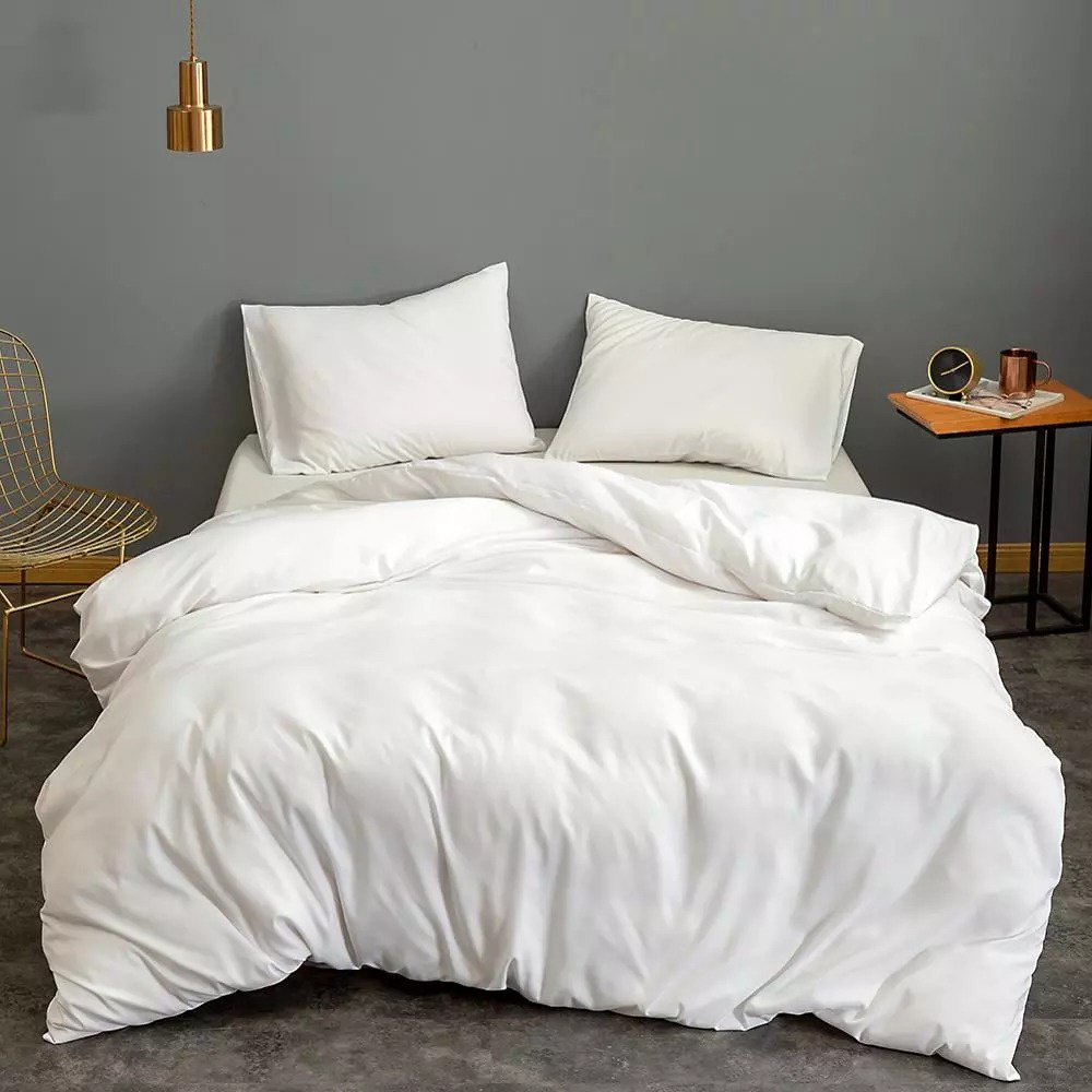 ปลอกผ้านวม ทอ 220-300 เส้นด้าย คอตต้อน 100% เกรดโรงแรม✨Duvet Cover Plain 220-300 Thread Count Cotton
