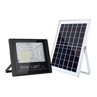 【รับประกัน10ปี】ไฟโซล่าเซลล์ กันน้ำกลางแจ้ง ป้องกันฟ้าผ่า Solar light แสงสีขาว สว่างอัตโนมัติเมื่อฟ้ามืด จับเวลาระยะไกล