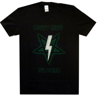 คอตต้อนคอกลมขายดี เสื้อยืดคลาสสิก พิมพ์ลาย Snowy Shaw Evil Star S-3 Metal King Diamond Drummer PMonlc12JCaknc34S-5XL